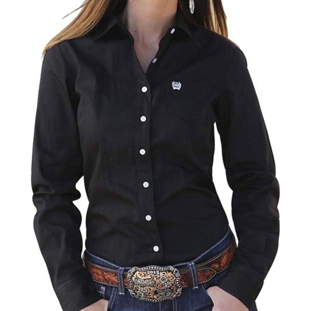 🖤 CINCH women’s button up black size XL 🖤
